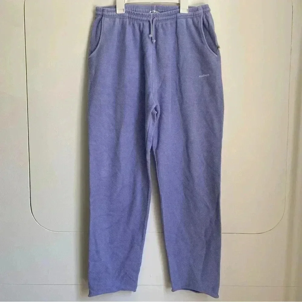 NWOT Madhappy Pastel Purple Terry Sweatpants Rare Retired color XL